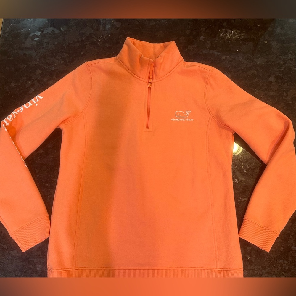 Orange sweatshirt